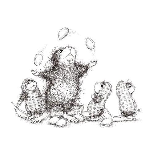 Mouse Transparent Clear Silicone Stamp/Seal for DIY scrapbooking/photo album Decorative clear stamp sheets ST0649