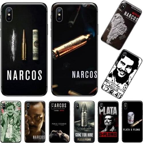 Narcos TV series Pablo escobar luxury Phone Case for iPhone 11 12 pro XS MAX 8 7 6 6S Plus X 5S SE 2020 XR high quality capa
