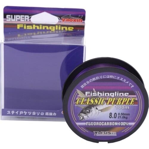 100m Fishing Line Nylon Fishing Wire Leader Line Durable Strong Pull Line Rock Sea Angling Tackle Accessories Size 0.4 To 8.0