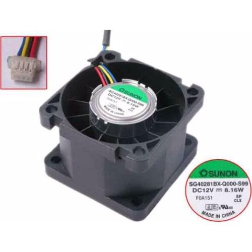 SUNON SG40281BX-Q000-S99 DC 12V 8.16W, 40x40x28mm Server Cooling Fan
