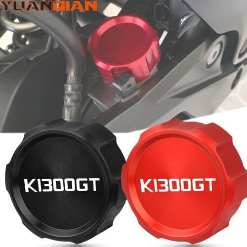 Motorbycle Rear Brake Fluid Tank Reservoir Cap Master Cylinder Oil Cup Cover For BMW K1300GT K1300 K1300 GT Protector Guard part