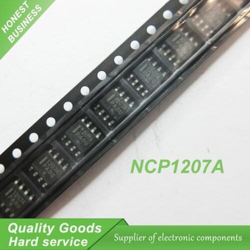 10PCS free shipping 1207A NCP1207A NCP1207AP SOP-8 LCD IC management chip 100% new original