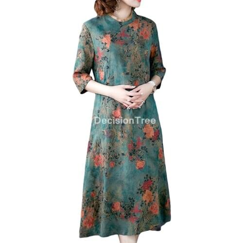 2021 chinese traditional dress women festival cheongsams party mesh lace qipao chinese elegant party dress qipao cheongsam