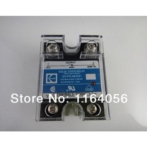 40A SSR,input 3-32VDC output 240VAC single phase solid state relay