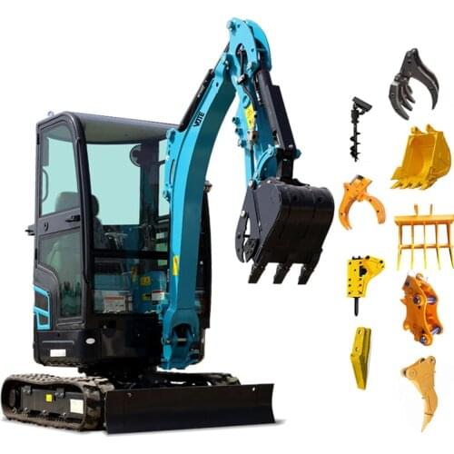CE Diesel Hydraulic Crawler Mini Excavator 1 Ton 2 Ton Small Digger For Sale Worldwide