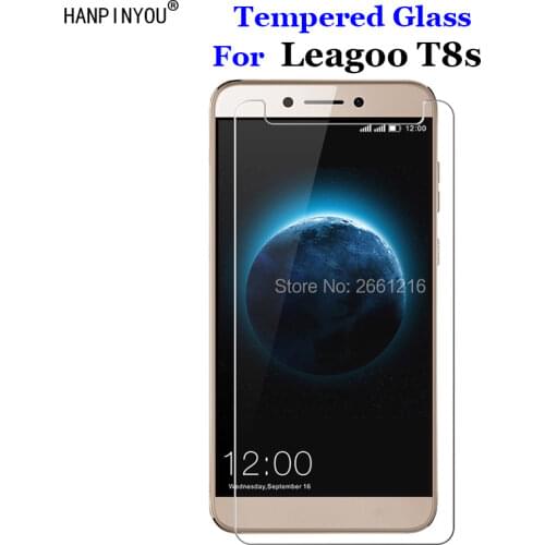 For Leagoo T8s Tempered Glass 9H 2.5D Premium Screen Protector Film For Leagoo T8s 5.5"