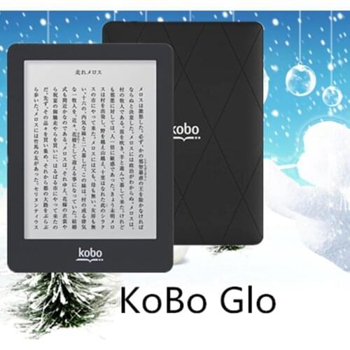 Kobo glo/kobo glo HD N613 e-ink 6 inch 1024x768 2GB Front-light WiFi e Reader ebook reader e ink e reader Electronic book
