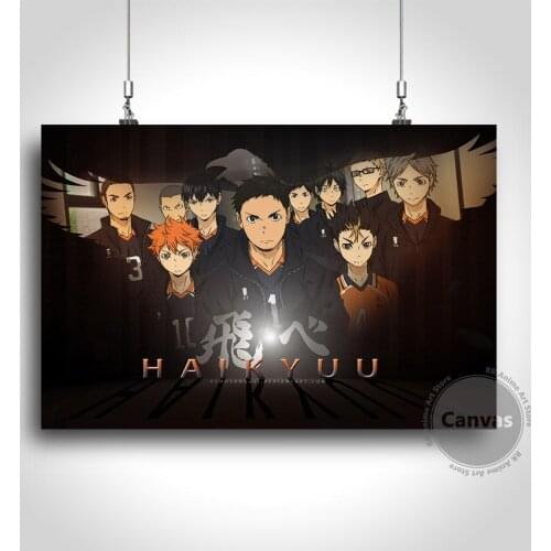 Canvas Anime Haikyuu Pictures Home Manga Decoration Paintings Poster HD Prints Wall Art Modular Living Room