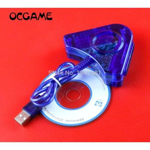 OCGAME For PS1 PS2 PSX Playstation 2 Joypad Game Controller to PC USB Converter Adapter