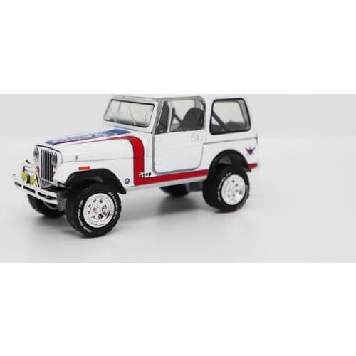 GreenLight 1:64 J eep CJ-7 1981 boutique alloy car toys for children kids toys Model bulk