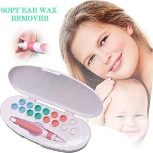 1set Ear Wax Removal Tool Soft Swab Pick Spiral Ear Cleaning Tool Set Ear Cleaner Ears Plugs Spirals Care Tool Boxed Health Care