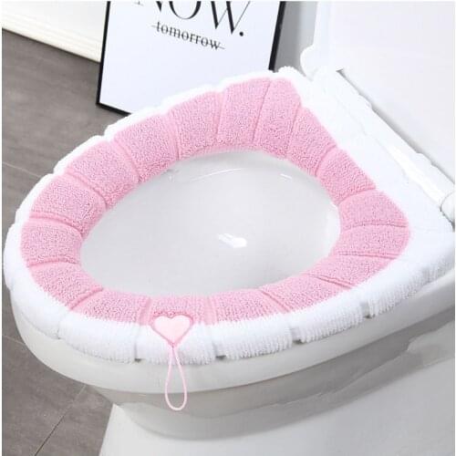 Best-selling Toilet Seat Cushion Four Seasons Universal Thickened Autumn and Winter Toilet Cover Soft Toilet Cover Toilet Seat