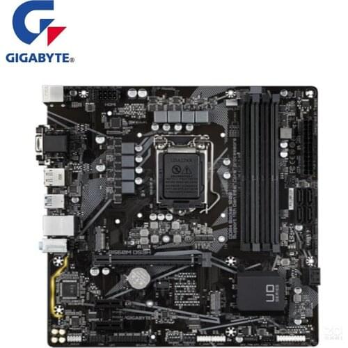 For Gigabyte GA B560M DS3H Motherboard LGA 1200 B560 Used Desktop Mainboard Support i3 i5 i7 10400F 10400 10100F 10700K