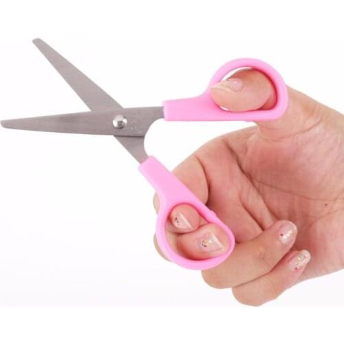 High Quality Stainless Steel Scissors Home Cutting Tool DIY Paper Knife Cutter Fashion School Office Stationery Tesouras Gift