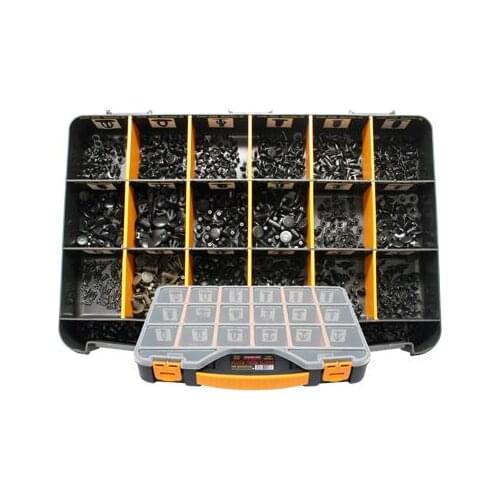 Small Trim Clips Bag Set 1000 Pcs Universal + Car fastener for-Push Pin-Trim Rivet