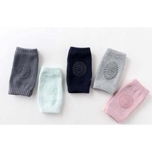 Toddler Kid Kneepad Protector For Child Gaiters Soft Thicken Terry Non-Slip Safety Crawling Baby Leg Warmers Well Knee Pads