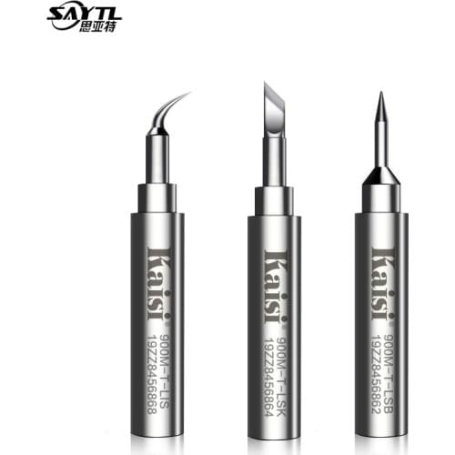 Kaisi 900M-T soldering Iron tips high quality Lead-Free Solder Tips Welding Head for 936 937 Solder Station Welding tools