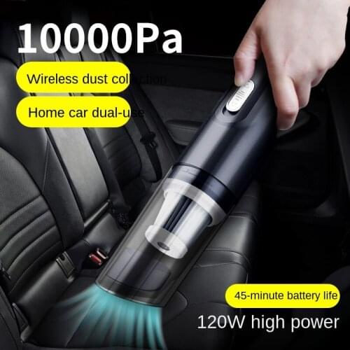 New car vacuum cleaner wireless car hand-held vacuum cleaner 10000pa high-power household vacuum cleaner mini wet and dry