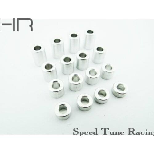 HOT RACING aluminum alloy cushion M3 3.0~9.0mm--16pcs