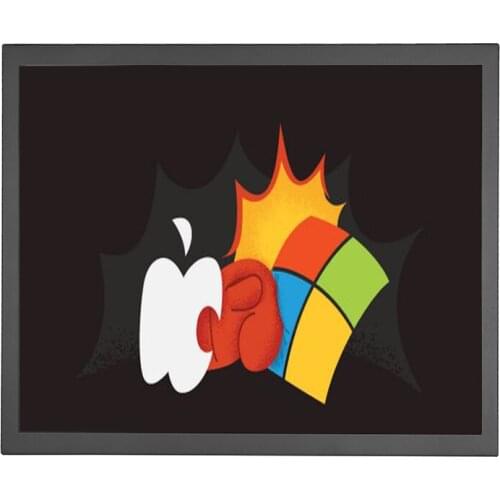 Supply 19" Standard Lcd Screen Metal Case Industrial Monitor with Resolution 1280*1024