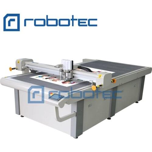 Professional leather textile fabric Vibrating knife cutting machine