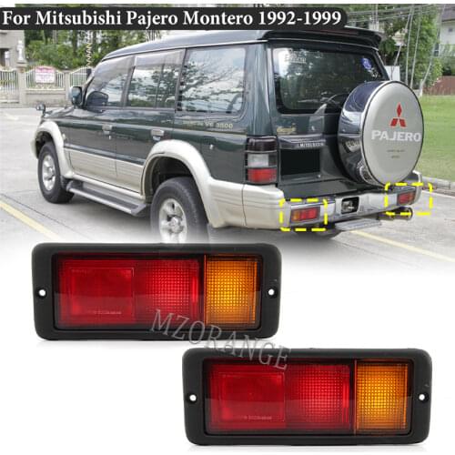 Rear Bumper Reflector Light For Mitsubishi Pajero Montero 1992-1999 MB124963 MB124964 214-1946L-UE Stop Tail Rear Brake Light