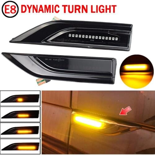 LED Side Marker Turn Signal Light Dynamic Flowing Indicator Blinker For VW Transporter T6 Multivan Caddy 2016 2017 2018 2019