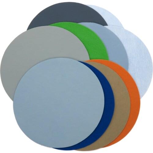 5PCS 8 Inch 200MM Waterproof Sandpaper Hook Loop Velcro Sanding Discs Silicon Carbide 60 to 10000 Grits for Polishing & Grinding