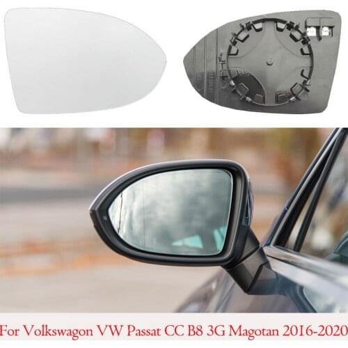 For Volkswagen Passat CC B8 3G Magotan 2016 2017 2018 2019 2020 rearview mirror glass replacement mirror car accessories