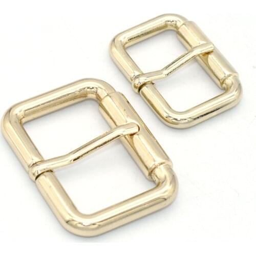 32mm/25mm Gold Belt Buckle Center Bar Buckle Slide Buckles Adjustable Metal Purse Buckles Bag Strap Buckle Handbag Webbing