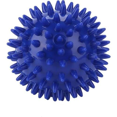 1pc Blue PVC Yoga Ball Muscle Relax Fascia Ball Foot Sole Arm Massage Ball