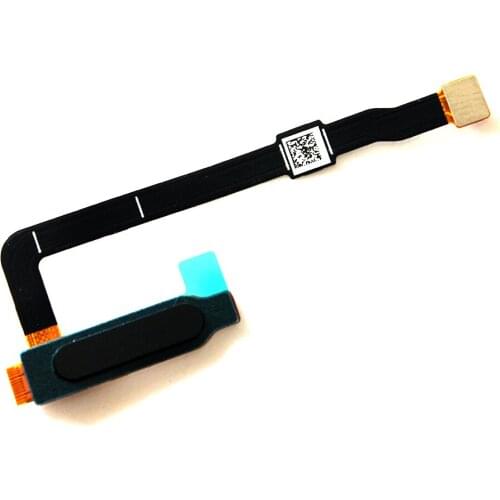 10pcs/lot For Motorola Moto G6 Plus XT1926 Black Color Fingerprint Home Button Flex Cable