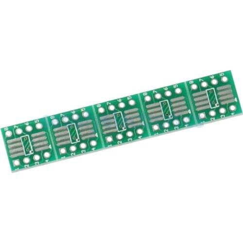 10PCS SOP8 SO8 SOIC8 SMD to DIP8 Adapter PCB Board Converter Double Sides 0.65mm/1.27mm NEW