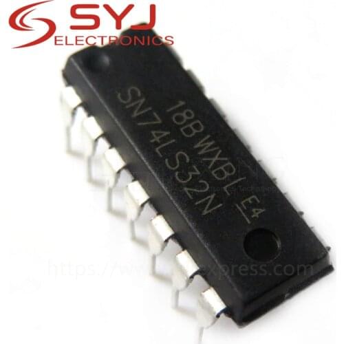 100pcs/lot HD74LS32P DIP14 HD74LS32 DIP SN74LS32N DIP-14 74LS32 new original In Stock