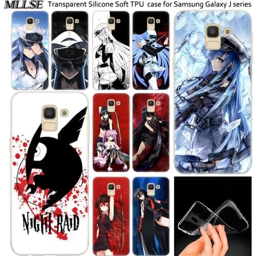Anime Akame Ga Kill Soft Silicone Case For Samsung Galaxy J2Pro J4 J6 J8 2018 J3 J5 J7 2016 2017EU Prime CORE Plus Fashion Cover