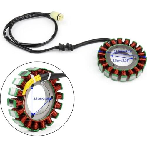 Areyourshop For Kawasaki KSV700 KVF 650 750 700 For Suzuki LTV 700 Magneto Generator Engine Stator Coil