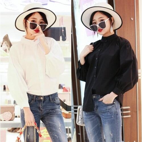 ASYMSAY Satin Blouses