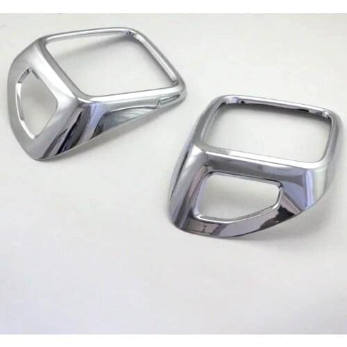 Car stying For Jeep Renegade 2014 2015 2016 Accessories Auto Tail Light Guard Rear Lamp Trim Frame Exterior Part ABS Chrome