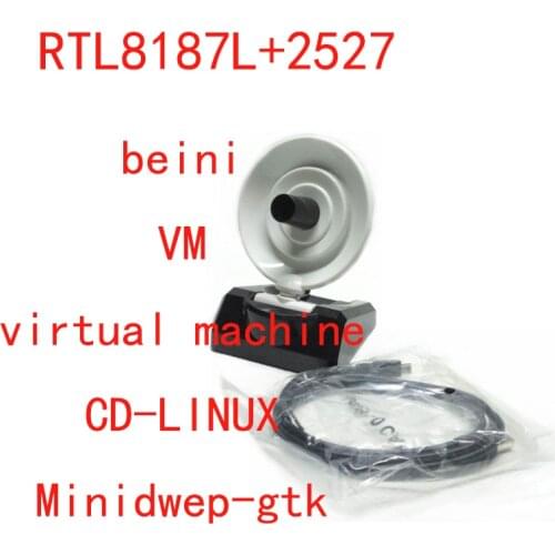 Realtek RTL8187L Chipset High-Power USB Wireless Network Card WIFI Card Radar 10dbi Antenna Supports Various Linux Software