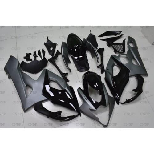 GSXR 1000 2005 Motorcycle Fairing for Suzuki GSXR1000 2005 - 2006 K5 Black Grey Motorcycle Fairing GSX R 1000 05 Fairings