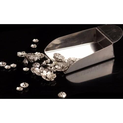 JAVRICK 1PC Jewelry Tools Stone Shovel With Handle Gem Diamond Pick up Tools 4.8x6x1.7cm