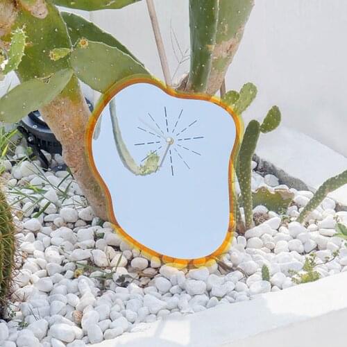 Acrylic Wall Clock часы настенные Nordic INS Style Simple Personality Household Decoration Living Room Creative Mirror Clocks