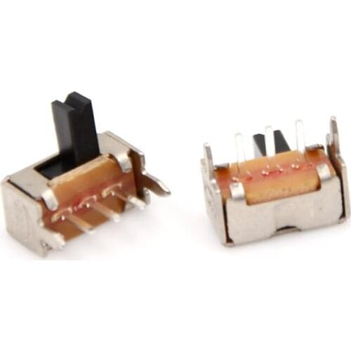 Newest 10pcs/lot Toggle Switch SK12D07VG3 Stents Small Toggle Switch/3 Mm High Miniature Slide Switch Side Knob