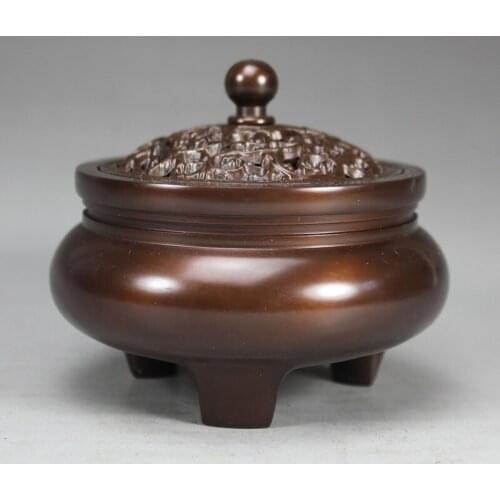 Incense Waterfall Backflow Incense Burners Stand Censer Bronze Handicraft For Incense Holder Sticks Holder Lotus Plate ZXL001