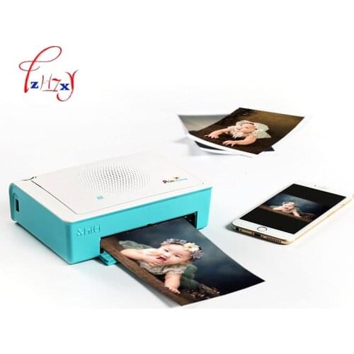 Outdoor travel exclusive Portable Mini Photo Printer Wireless Bluetooth printers Support Android iOS Smartphone Color Printing