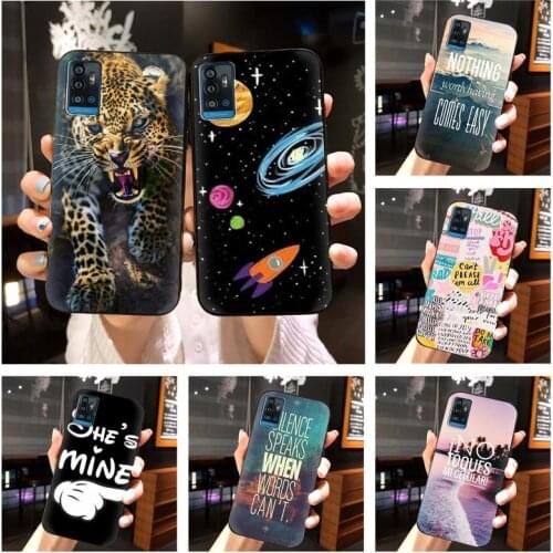 Anime Durable Phone Case For ZTE Blade A71 TPU For Boy Cute Beautiful Fashion Silicone