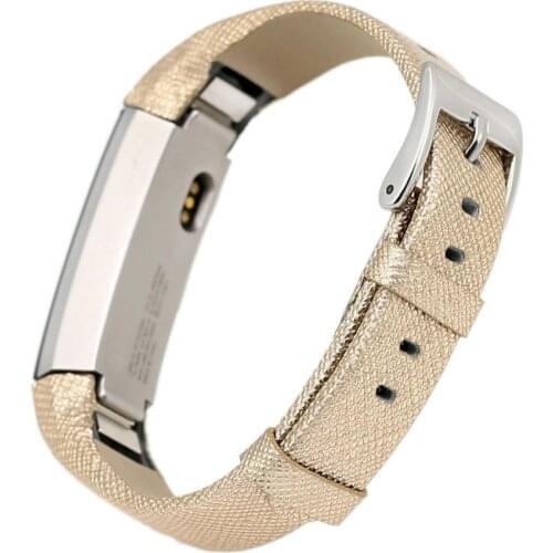 Replacement leather bands for fitbit alta Ace,High quality metal buckle Fit for most wrist Nice Gold Color 2pcs/lot