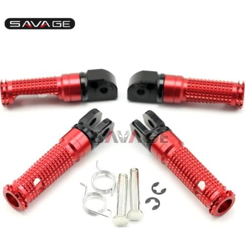 Front Rear Foot Pegs Adapters For YAMAHA FZ07 FZ09 FZ10 FZ6 FZ1 FZ8 FZ-07 FZ-09 2004-2020 Motorcycle Accessories Footrest Pedals