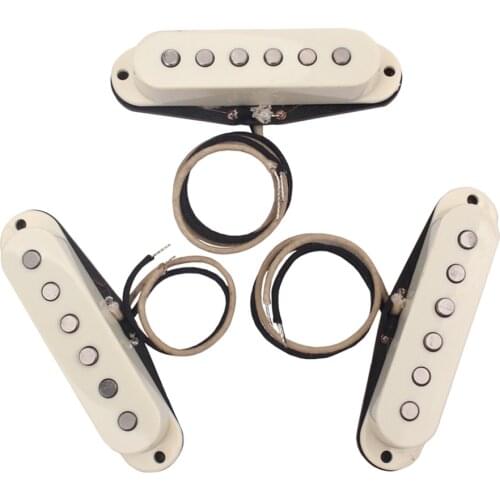 Hand Wound Pickups Alnico 5 Pickup Neck/Middle/Bridge Stringed Instruments for ST Electric Guitar