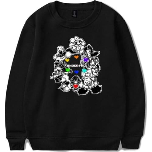 Game Undertale Sans Printed Hoodies Sweatshirts Boys Girls pullover Long sleeve Sweatshirt Casual Streetwear Tracksuit Clothes